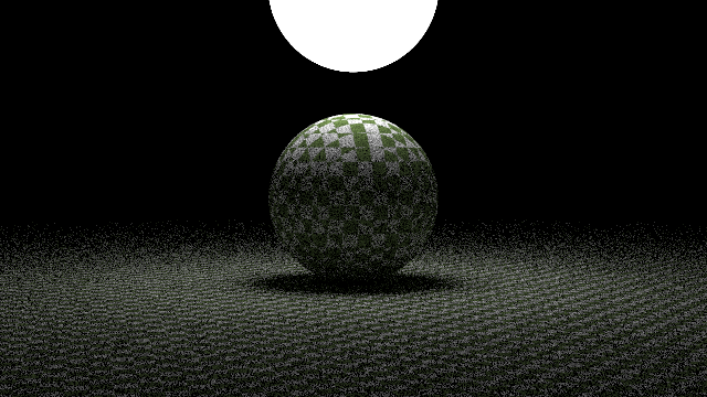 Emissive sphere